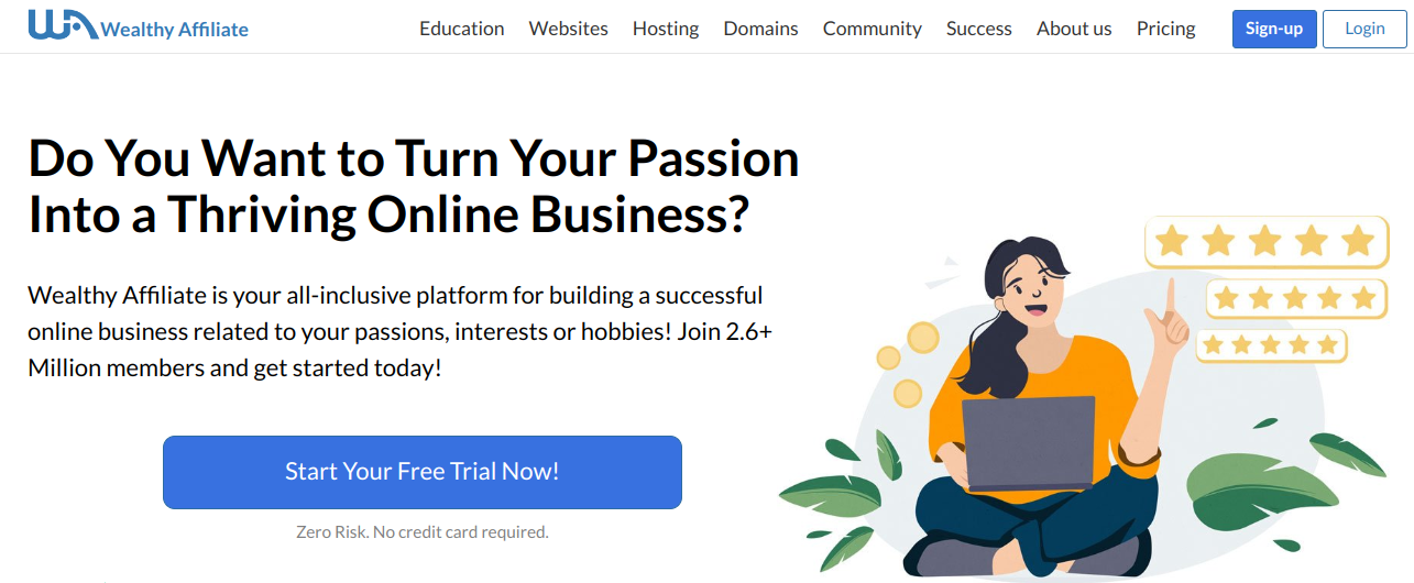 Wealthy Affiliate Free Membership